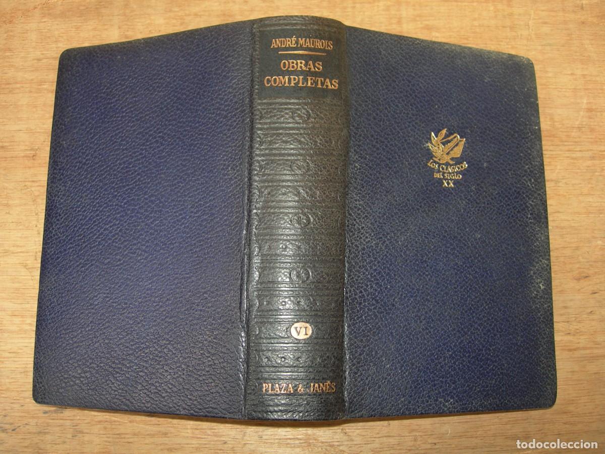 Libros antiguos: OBRAS COMPLETAS - 6 TOMOS / ANDR&Eacute; MAUROIS / NARRATIVA - Foto 17