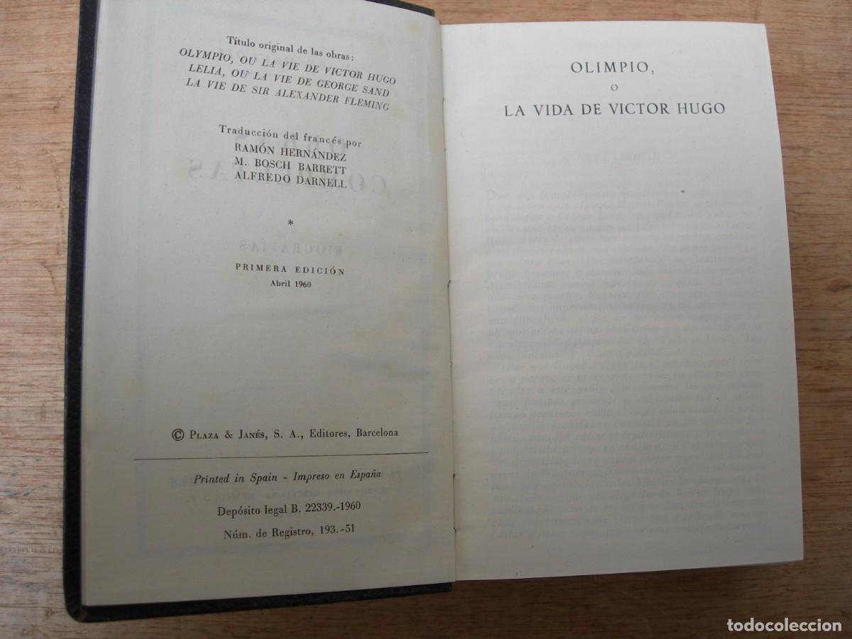 Libros antiguos: OBRAS COMPLETAS - 6 TOMOS / ANDR&Eacute; MAUROIS / NARRATIVA - Foto 18
