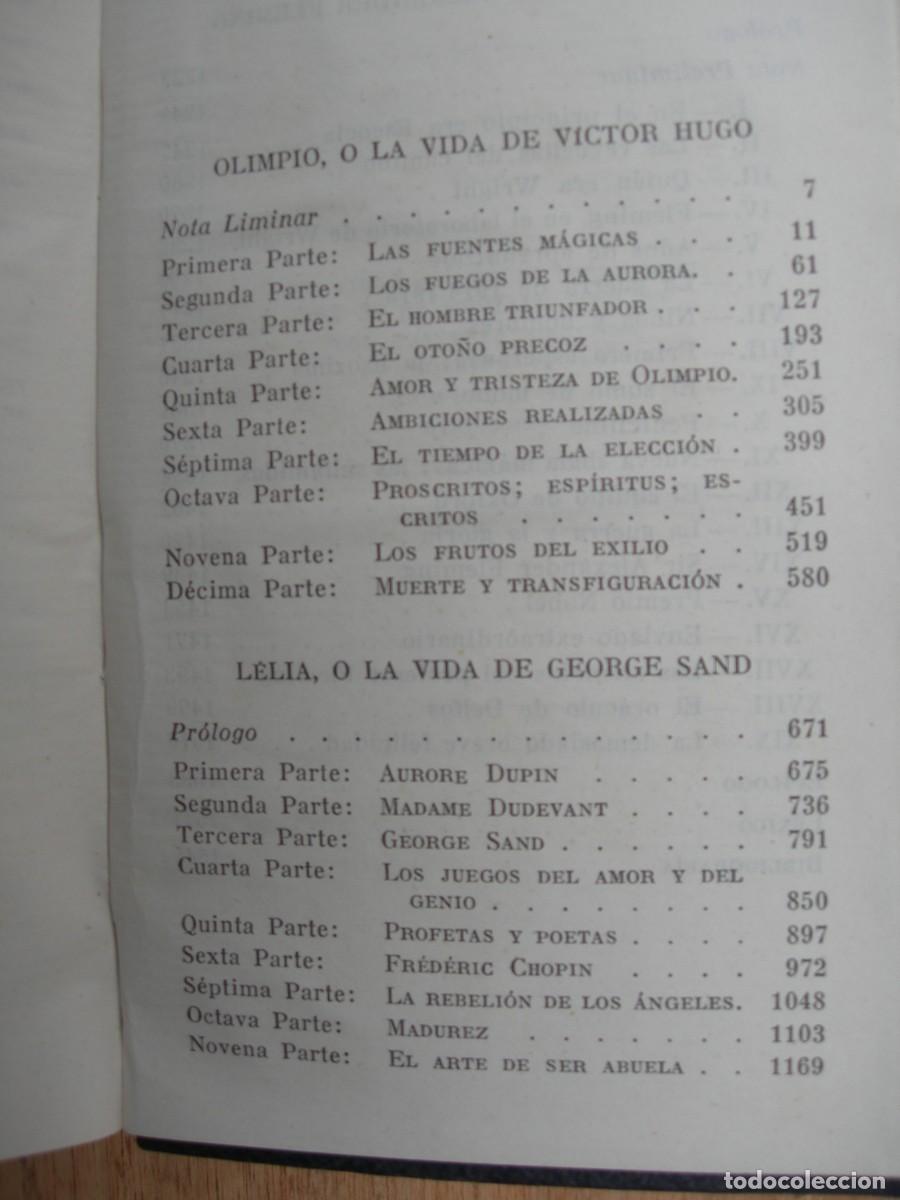 Libros antiguos: OBRAS COMPLETAS - 6 TOMOS / ANDR&Eacute; MAUROIS / NARRATIVA - Foto 19