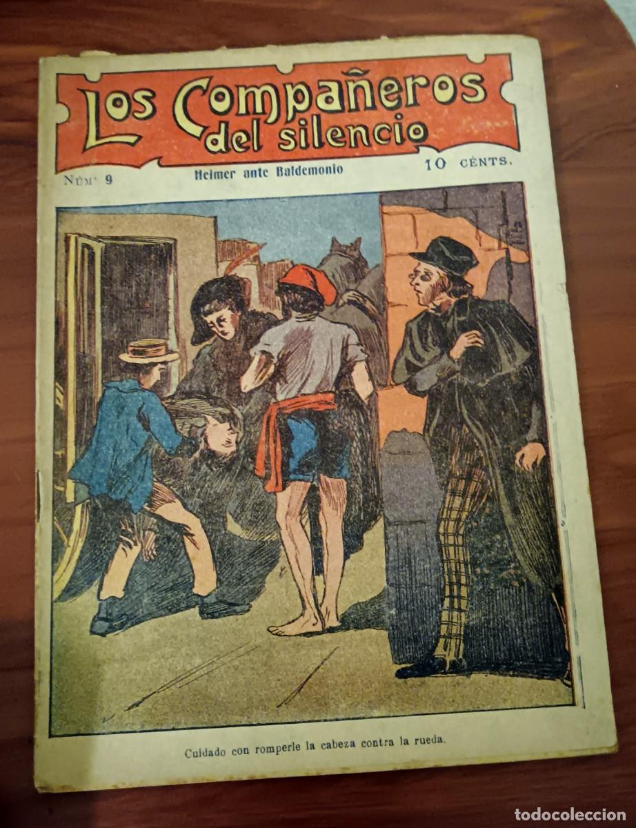Old books: LOS COMPA&Ntilde;EROS DEL SILENCIO N&ordm; 9 HEIMER ANTE BALDEMONIO A&Ntilde;OS 30