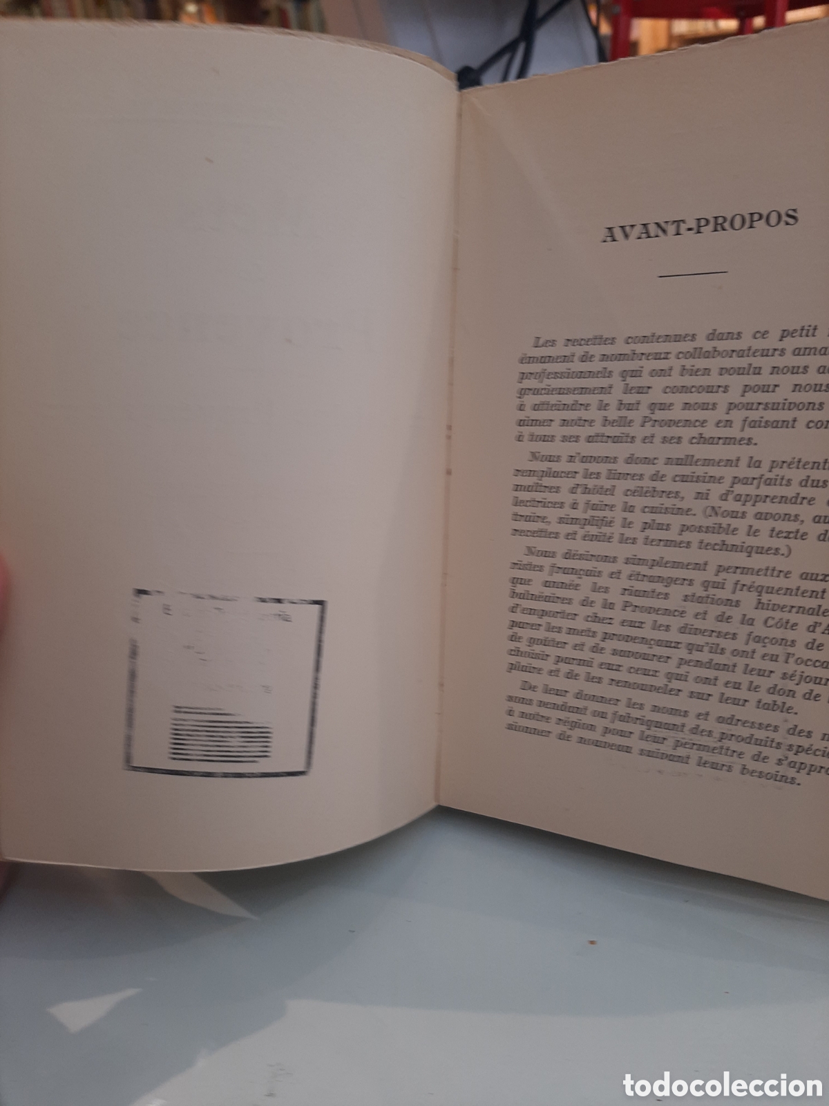 Libros antiguos: Eug&egrave;ne Blancard. Mets de Provence. Cuisine Proven&ccedil;ale. 5 ed. - Foto 2