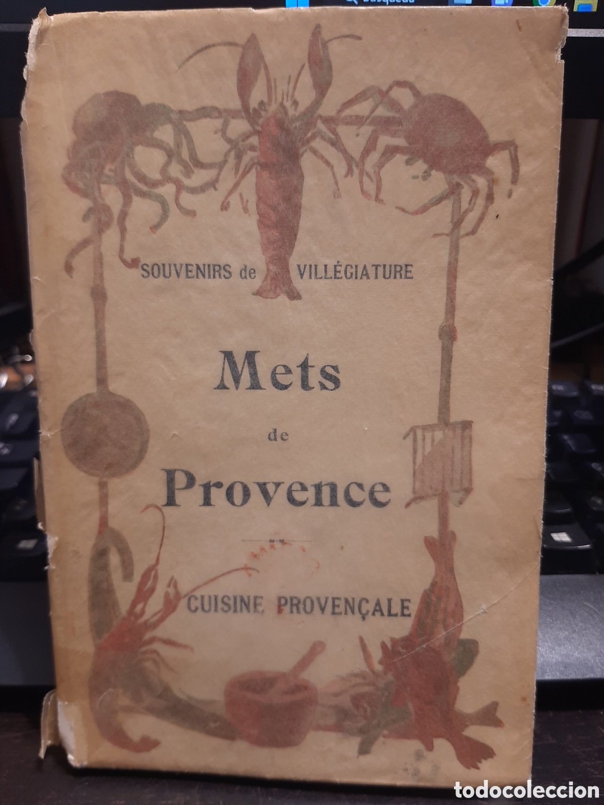 Libros antiguos: Eug&egrave;ne Blancard. Mets de Provence. Cuisine Proven&ccedil;ale. 5 ed. - Foto 1