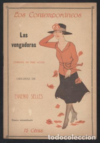 Libros antiguos: SELLES, Eugenio: LAS VENGADORAS - Foto 1