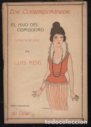 Libros antiguos: REIG, LUIS: EL HIJO DEL COMODORO. 1918 - Foto 1