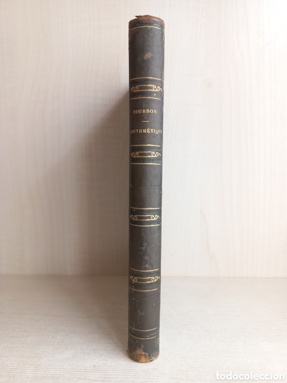 Libros antiguos: Elements darithmetique. Bourdon. Mallet-Bachellier, 1857. - Foto 1
