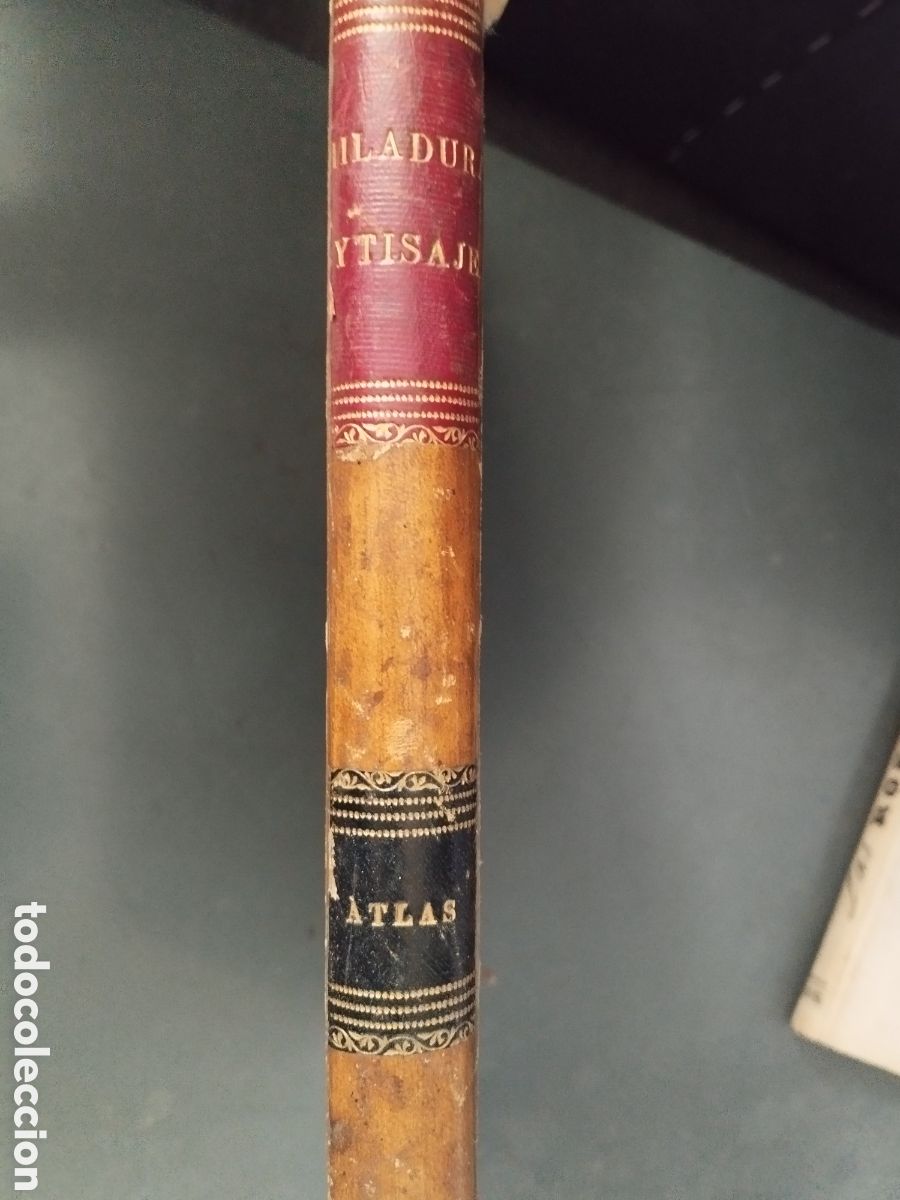 Libros antiguos: Atlas de Hiladura y Tisaje - Foto 4
