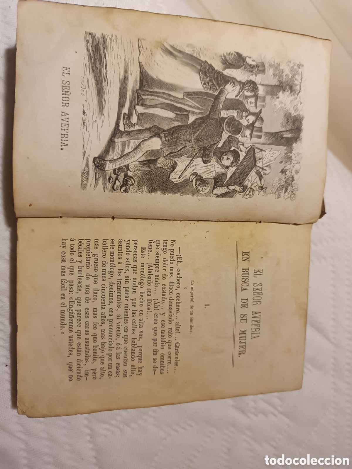 Libros antiguos: El se&ntilde;or avefr&iacute;a Paul de kock - Foto 4