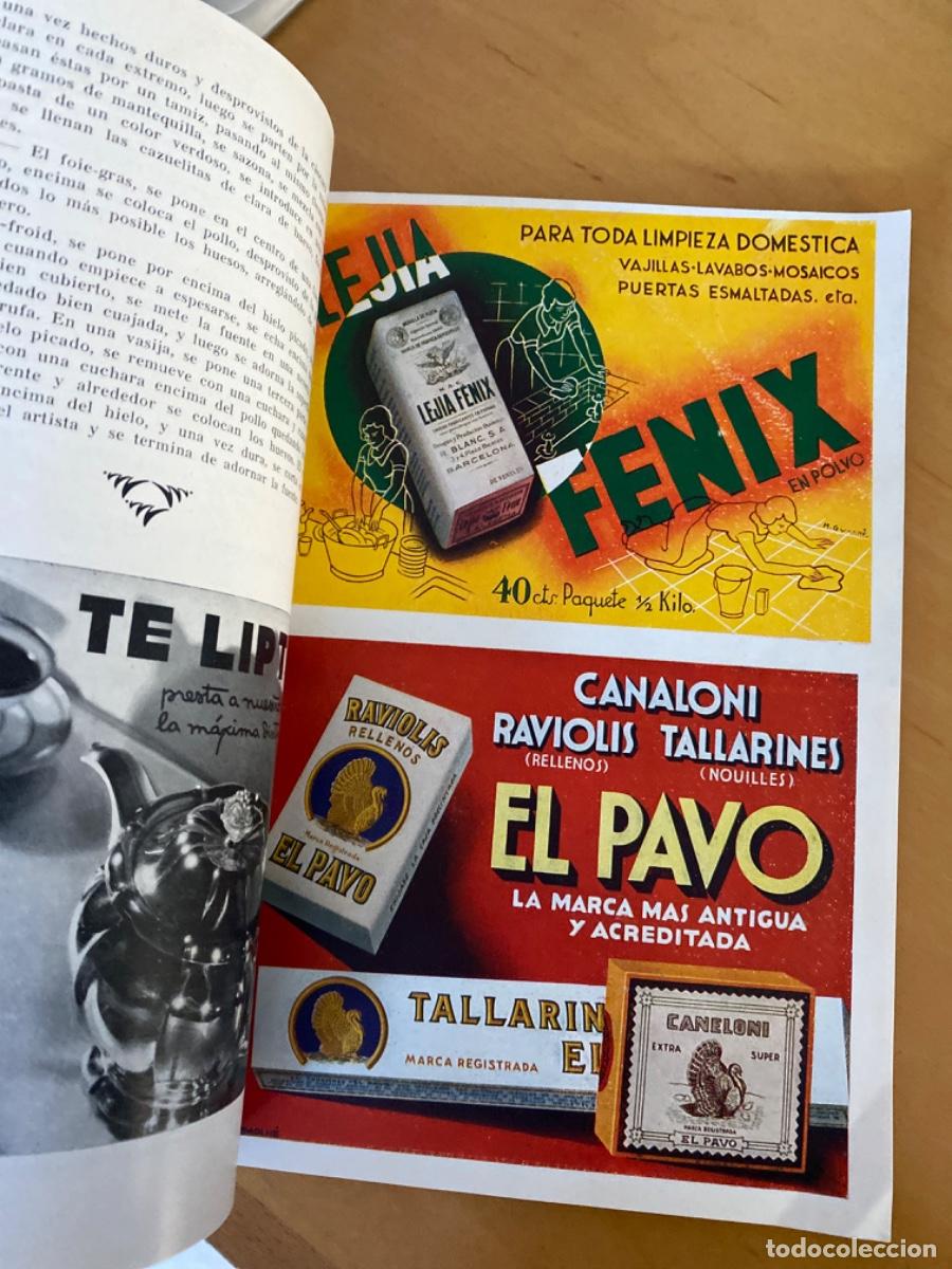 Libros antiguos: MENAGE / MENAJE REVISTA . NUM 65 JUNIO 1936 - Foto 3