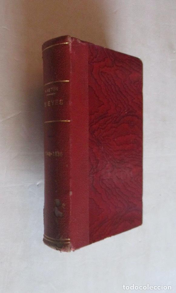 Libros antiguos: SIEY&Egrave;S - 1748-1836 DAPRES DES DOCUMENTS INEDITS - 1901 - Foto 1