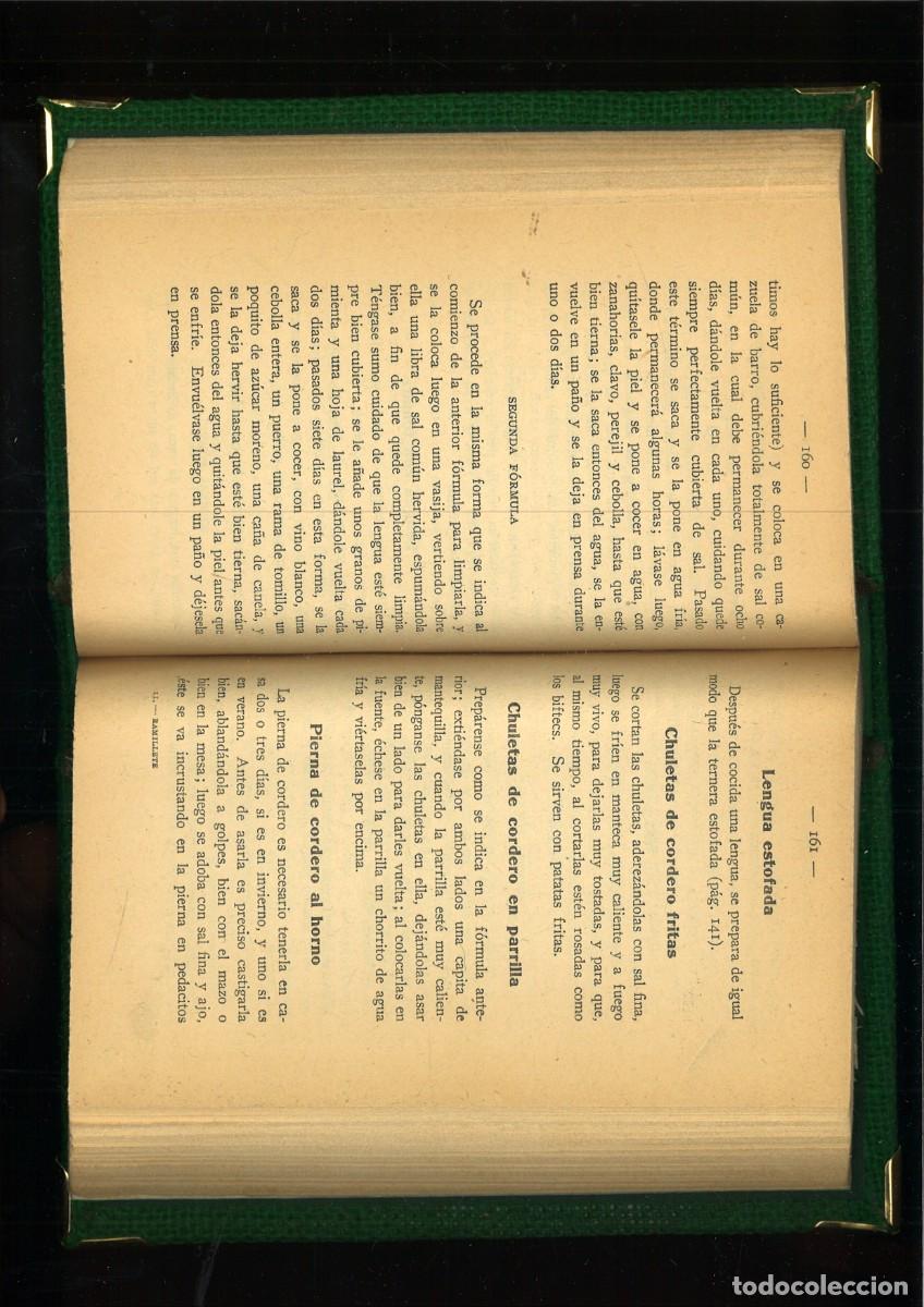 Libros antiguos: RAMILLETE DEL AMA DE CASA. Nieves. - Foto 4