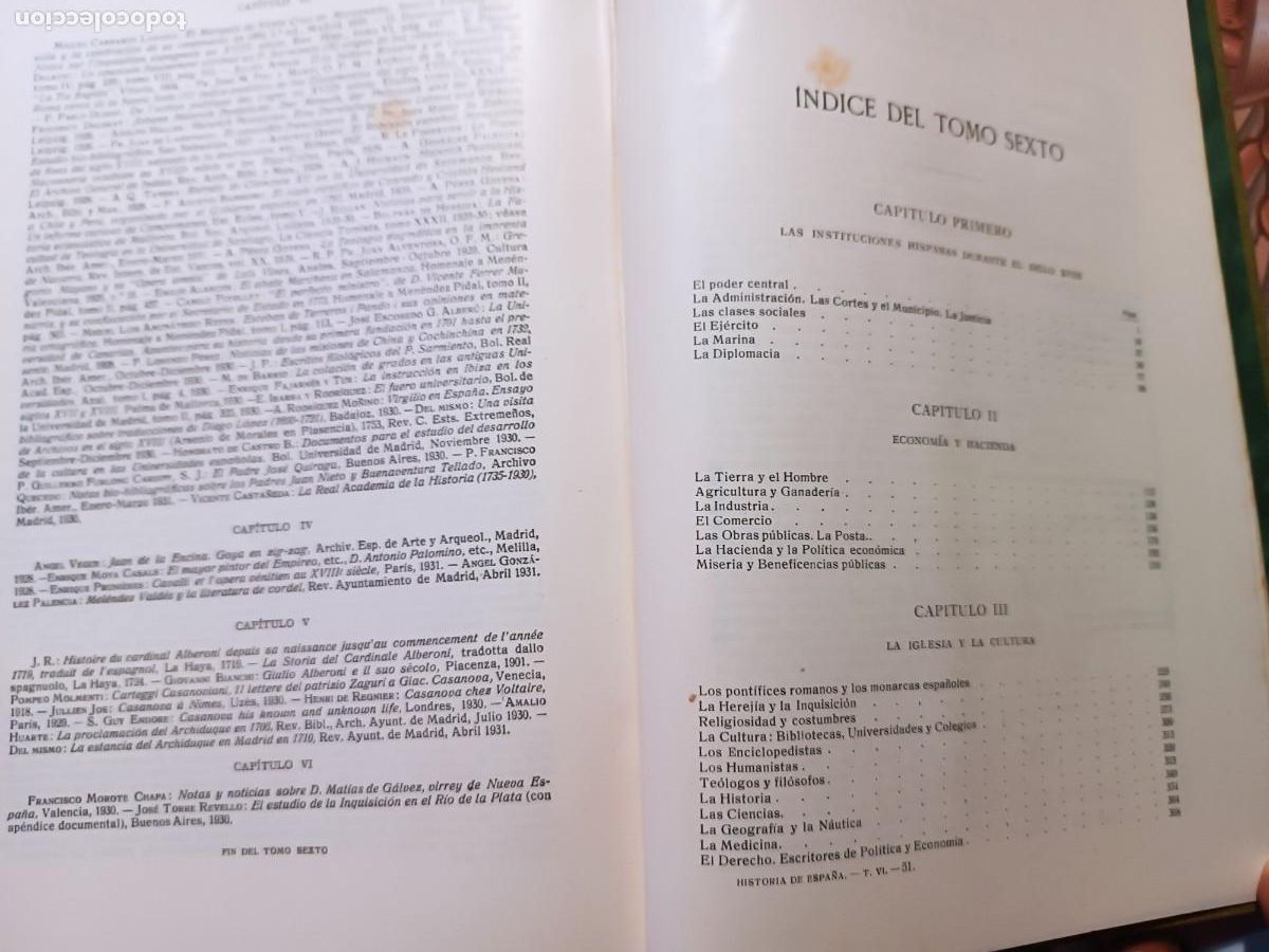 Libros antiguos: Historia de Espa&ntilde;a y si influencia en la historia universal - Foto 8
