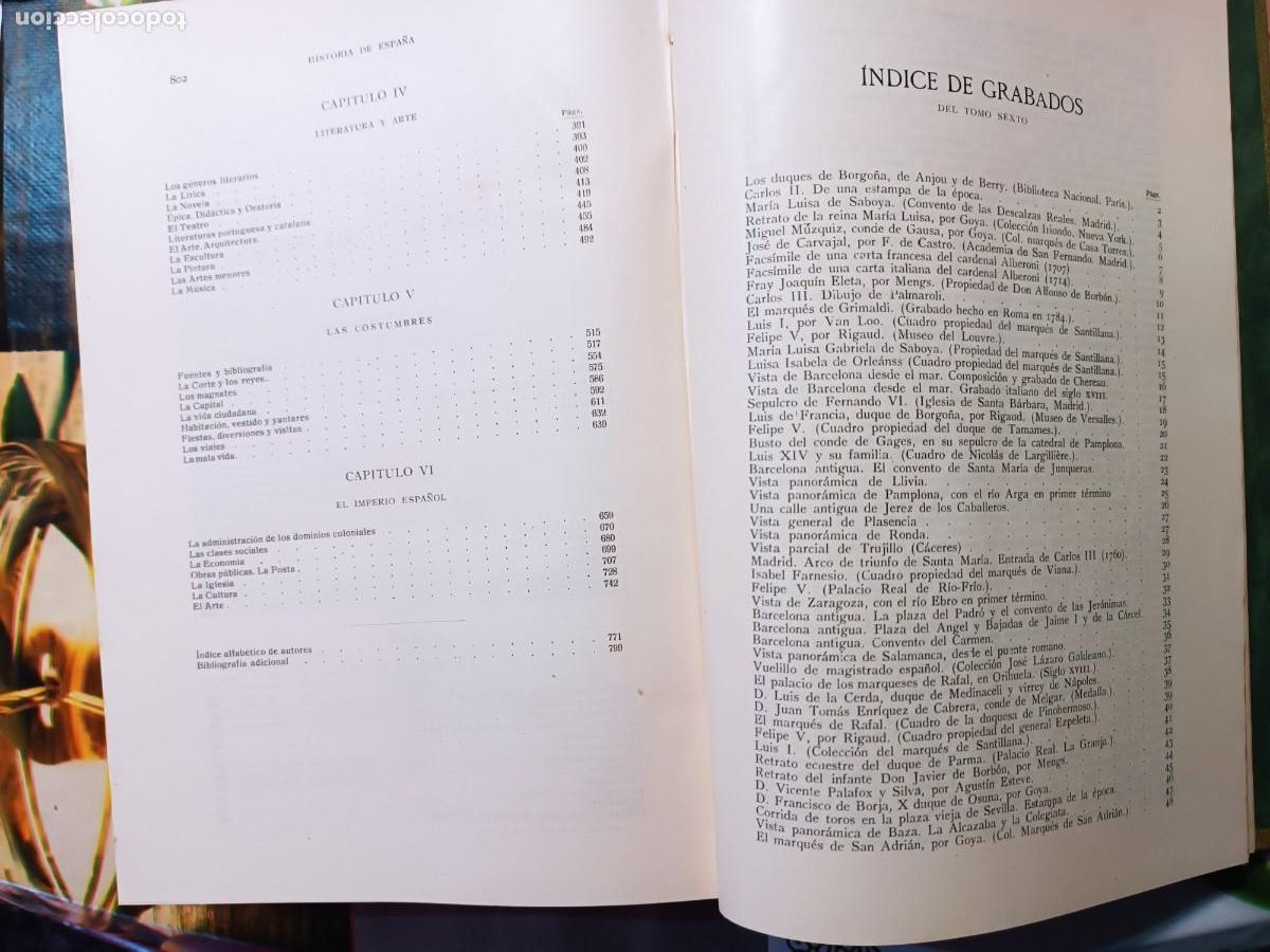 Libros antiguos: Historia de Espa&ntilde;a y si influencia en la historia universal - Foto 9