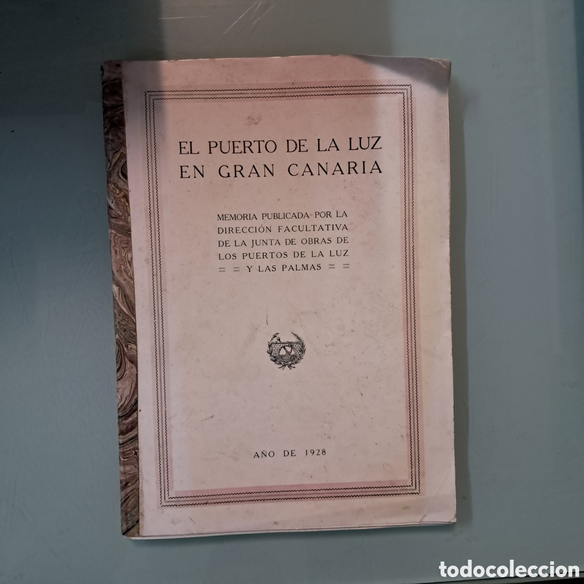 Libros antiguos: El puerto de la luz en Gran Canaria, 1928 - Foto 1
