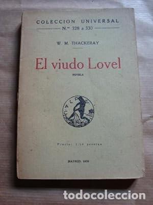 Libros antiguos: El viudo Lovel [W. M. Thackeray] - Foto 1