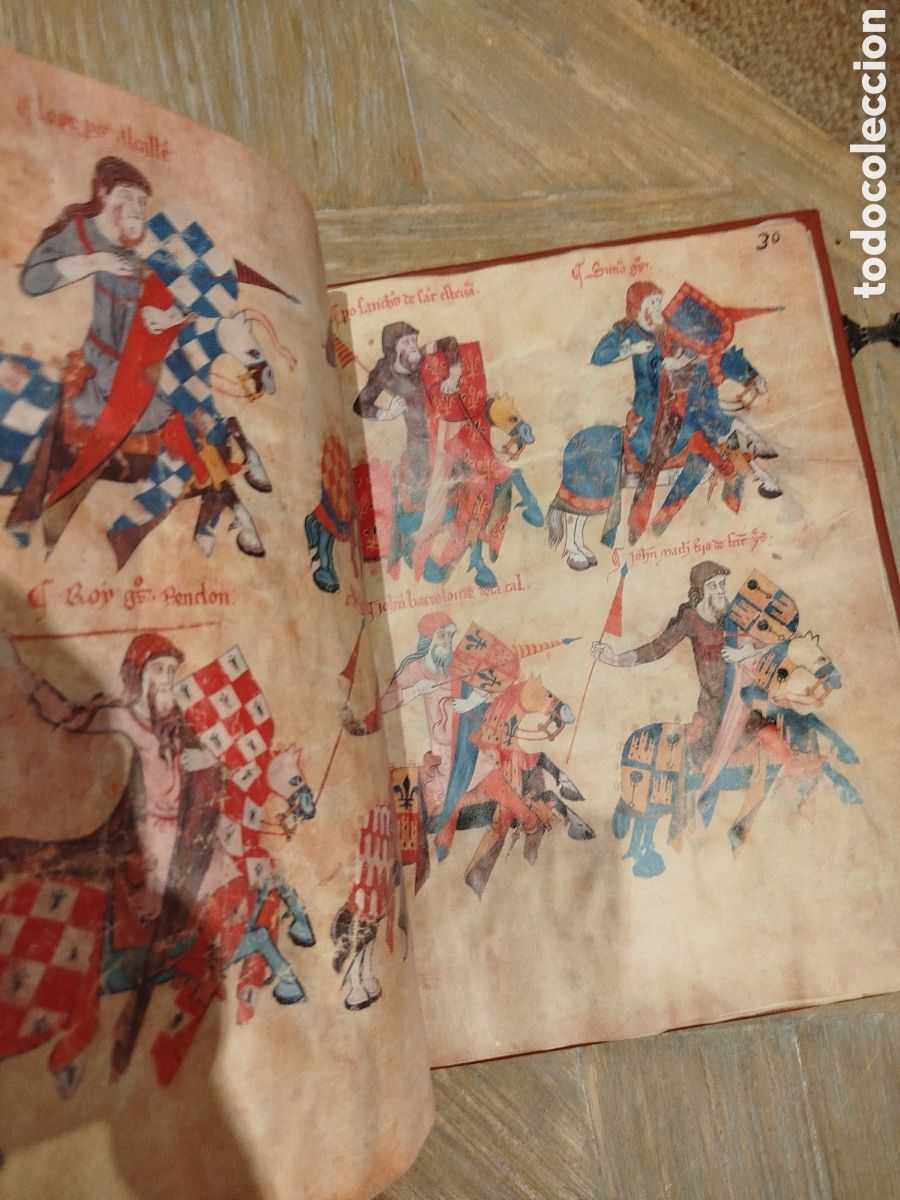 Libros antiguos: Libro de la Real Cofrad&iacute;a de los Caballeros del Sant&iacute;simo y de Santiago. Facs&iacute;mil de Silo&eacute; - Foto 11