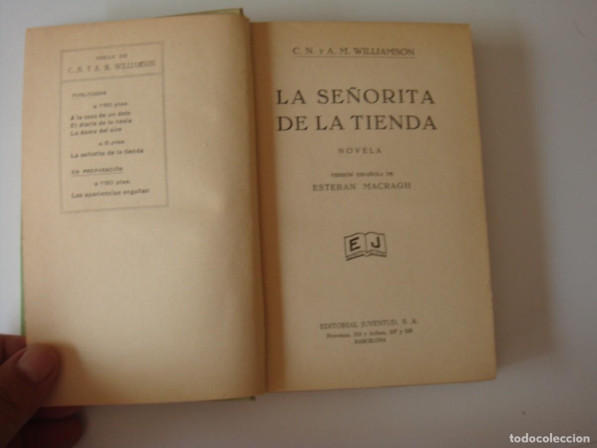 Libros antiguos: LA SE&Ntilde;ORITA DE LA TIENDA - Foto 1
