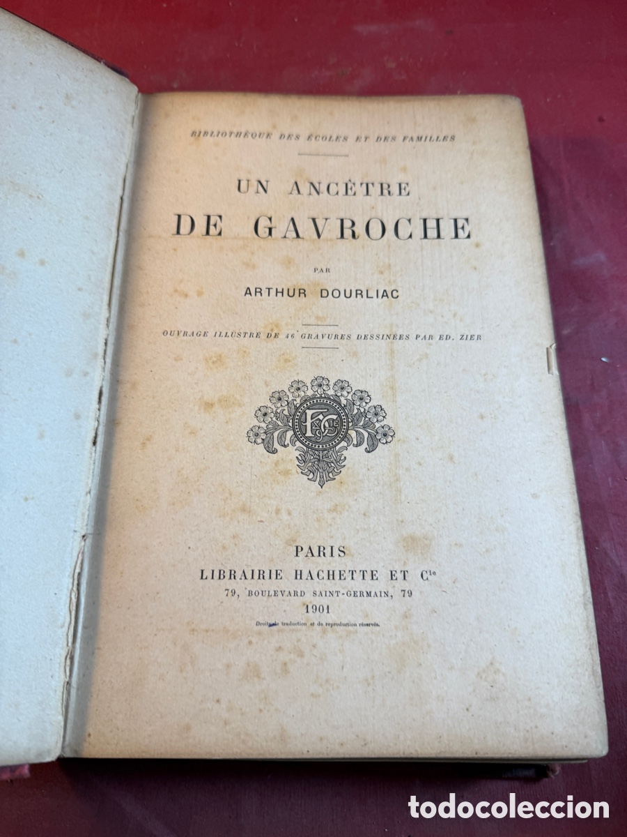 Libros antiguos: UN ANCETRE DE GAVROCHE PARIS 1901 - Foto 1