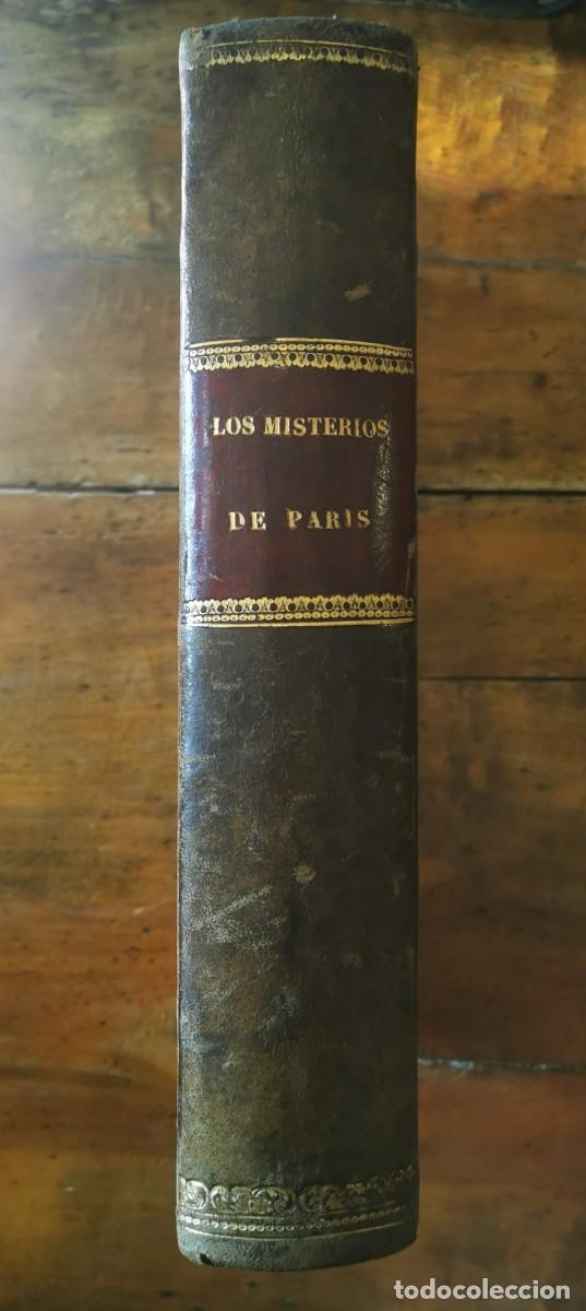 Libros antiguos: SU&Eacute;, Eugenio. Los misterios de Par&iacute;s: novela francesa - Foto 1