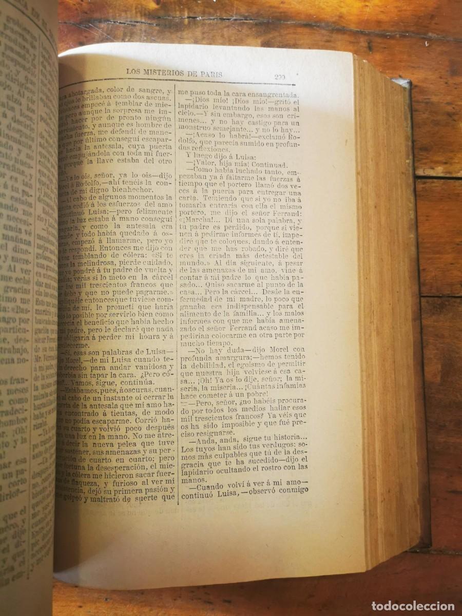 Libros antiguos: SU&Eacute;, Eugenio. Los misterios de Par&iacute;s: novela francesa - Foto 8