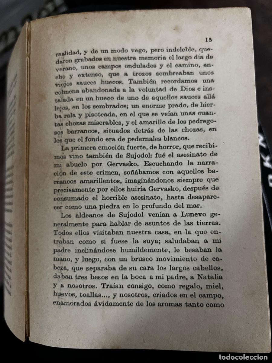 Libros antiguos: SUJODOL. IVAN BUNIN. ESPASA- CALPE. 1923. PAGS: 110. - Foto 6