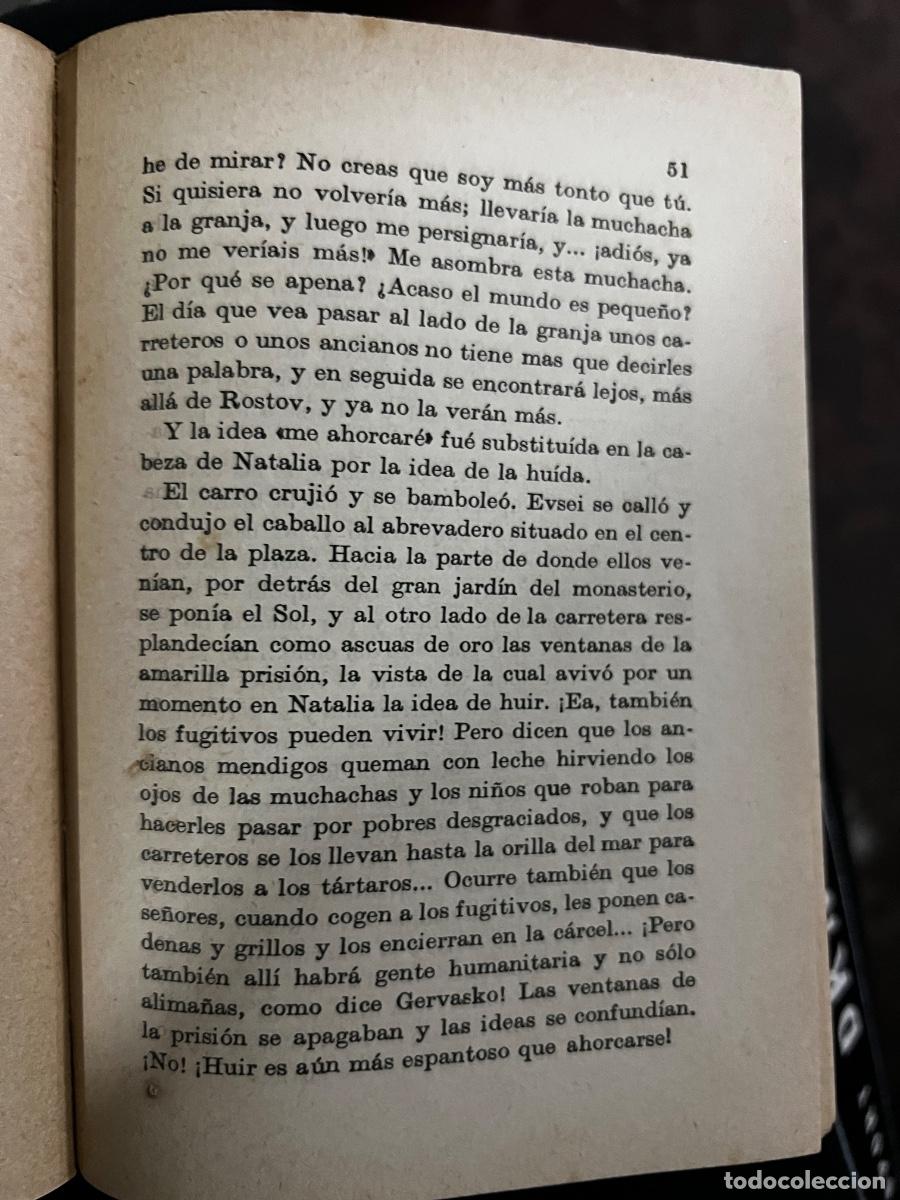Libros antiguos: SUJODOL. IVAN BUNIN. ESPASA- CALPE. 1923. PAGS: 110. - Foto 7