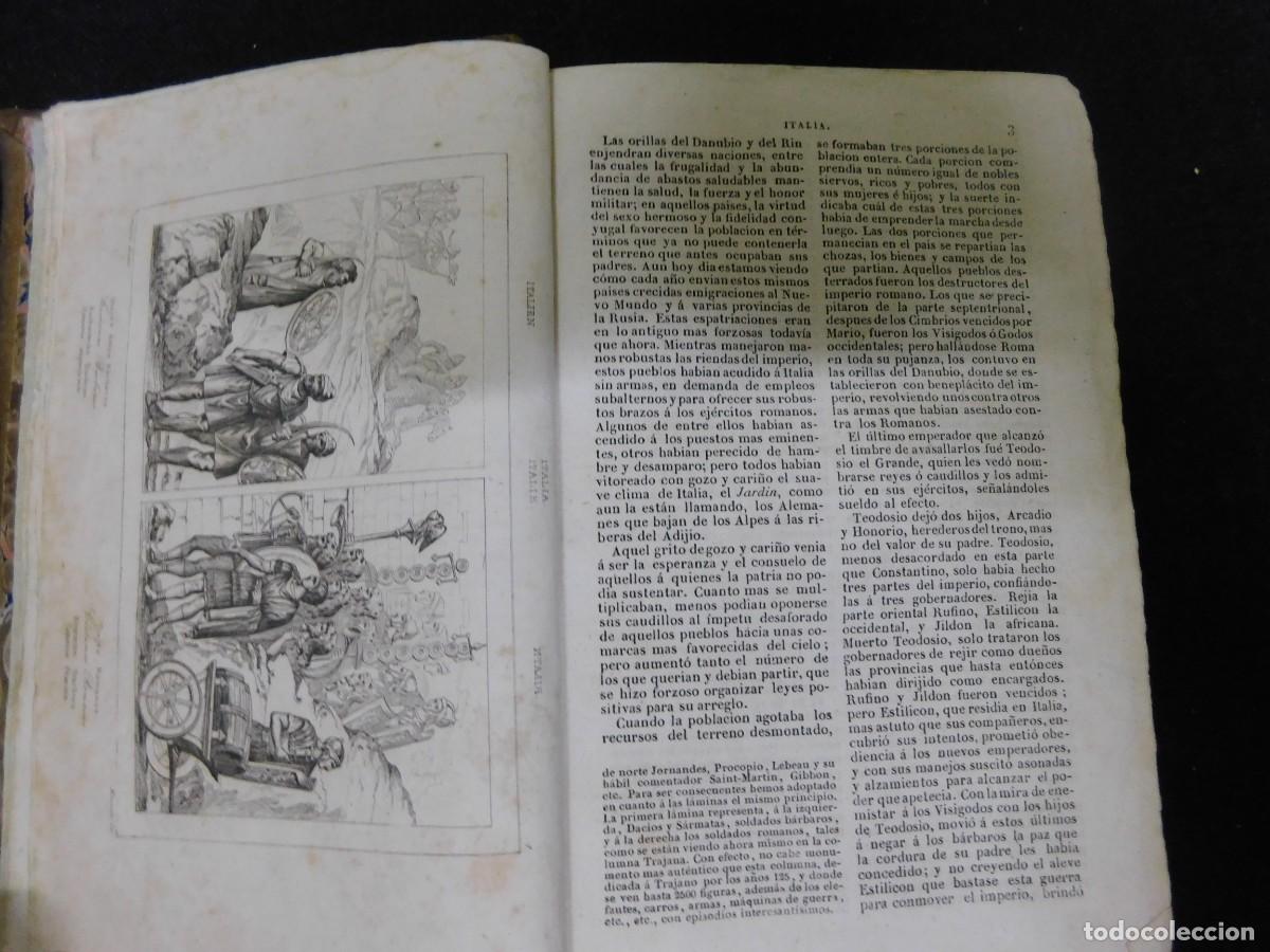 Libros antiguos: HISTORIA DE ITALIA - ED. PANORAMA - 1850 - Foto 3