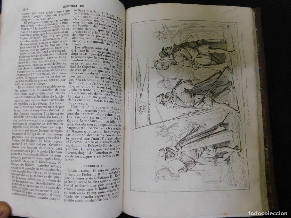 Libros antiguos: HISTORIA DE DINAMARCA - ED. PANORAMA - 1850 - Foto 4