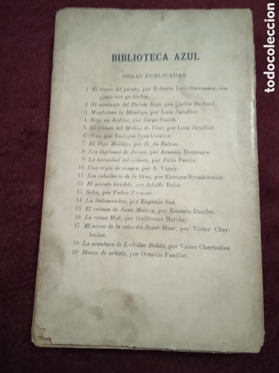 Libros antiguos: HONOR DE ARTISTA / OCTAVIO FEUILLET - Foto 3