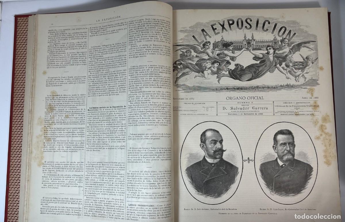 Libros antiguos: LA EXPOSICION UNIVERSAL DE BARCELONA 1888 - Foto 8