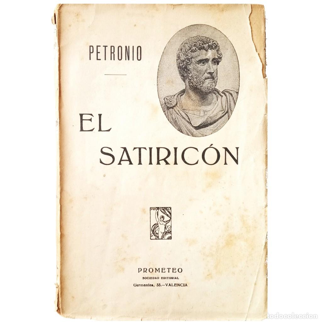 Libros antiguos: EL SATIRIC&Oacute;N. Petronio - Foto 1