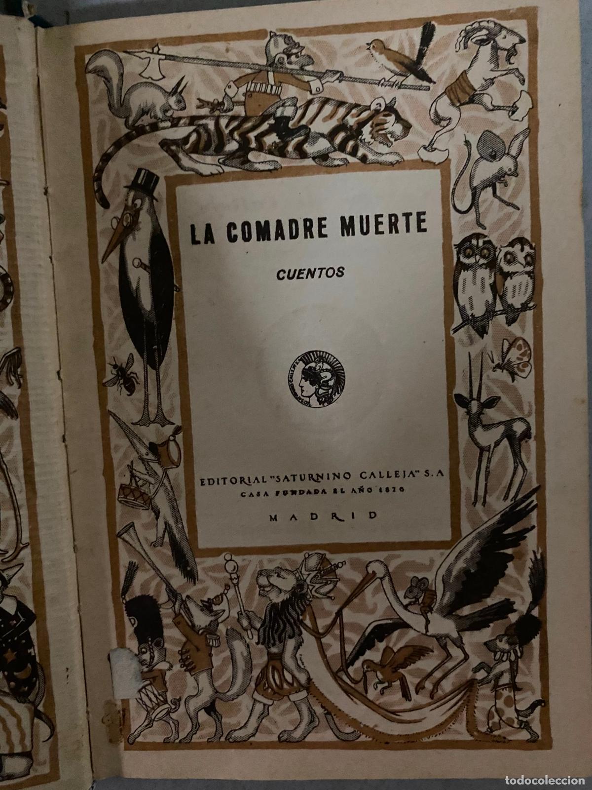 Libros antiguos: LA COMADRE MUERTE (CALLEJA, c. 1920) - Foto 5
