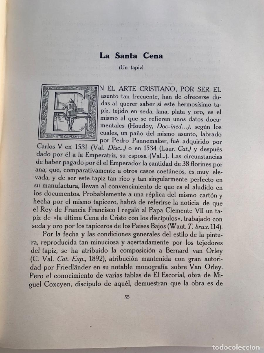 Libros antiguos: Los tapices de la Casa del Rey - Foto 4