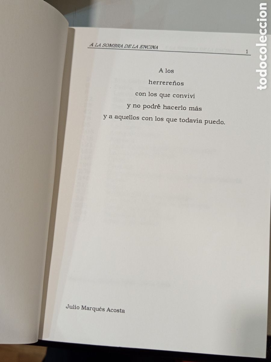 Libros antiguos: A la sombra de la encina - Foto 2