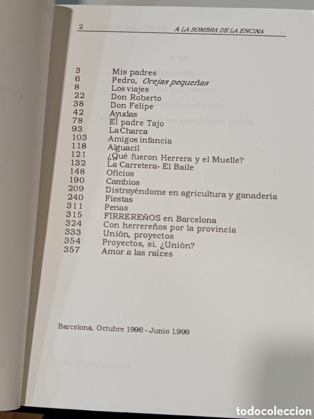 Libros antiguos: A la sombra de la encina - Foto 3