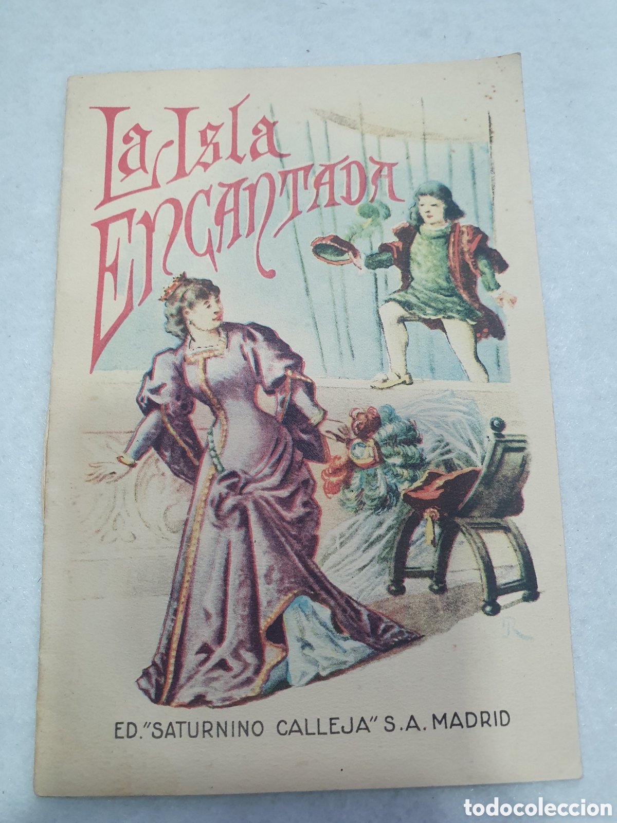 Libros antiguos: La isla encantada. Calleja. (L30) - Foto 1