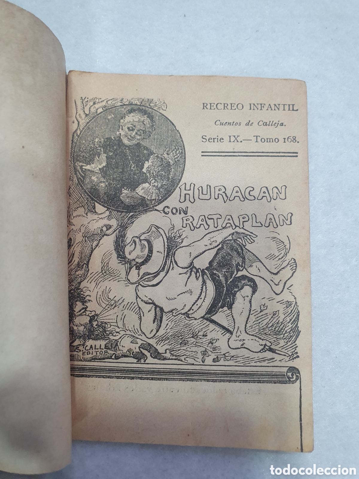 Libros antiguos: Hurac&aacute;n con Rataplan. Calleja. (L30) - Foto 2