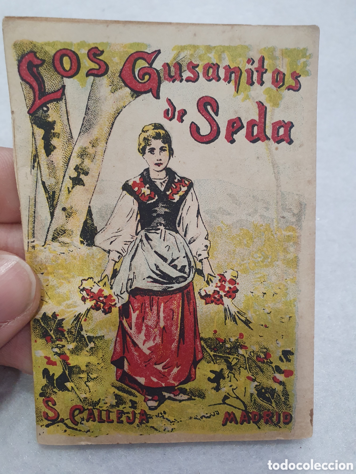 Libros antiguos: Los gusanitos de seda. Calleja. (L30) - Foto 1