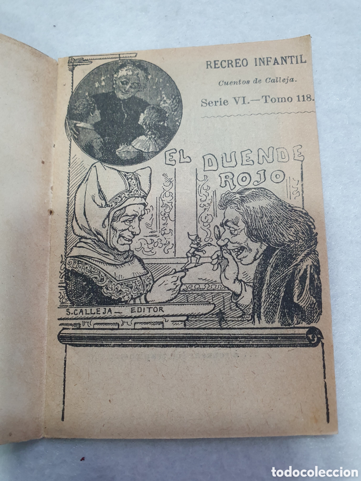 Libros antiguos: El duende rojo. Calleja. (L30) - Foto 2