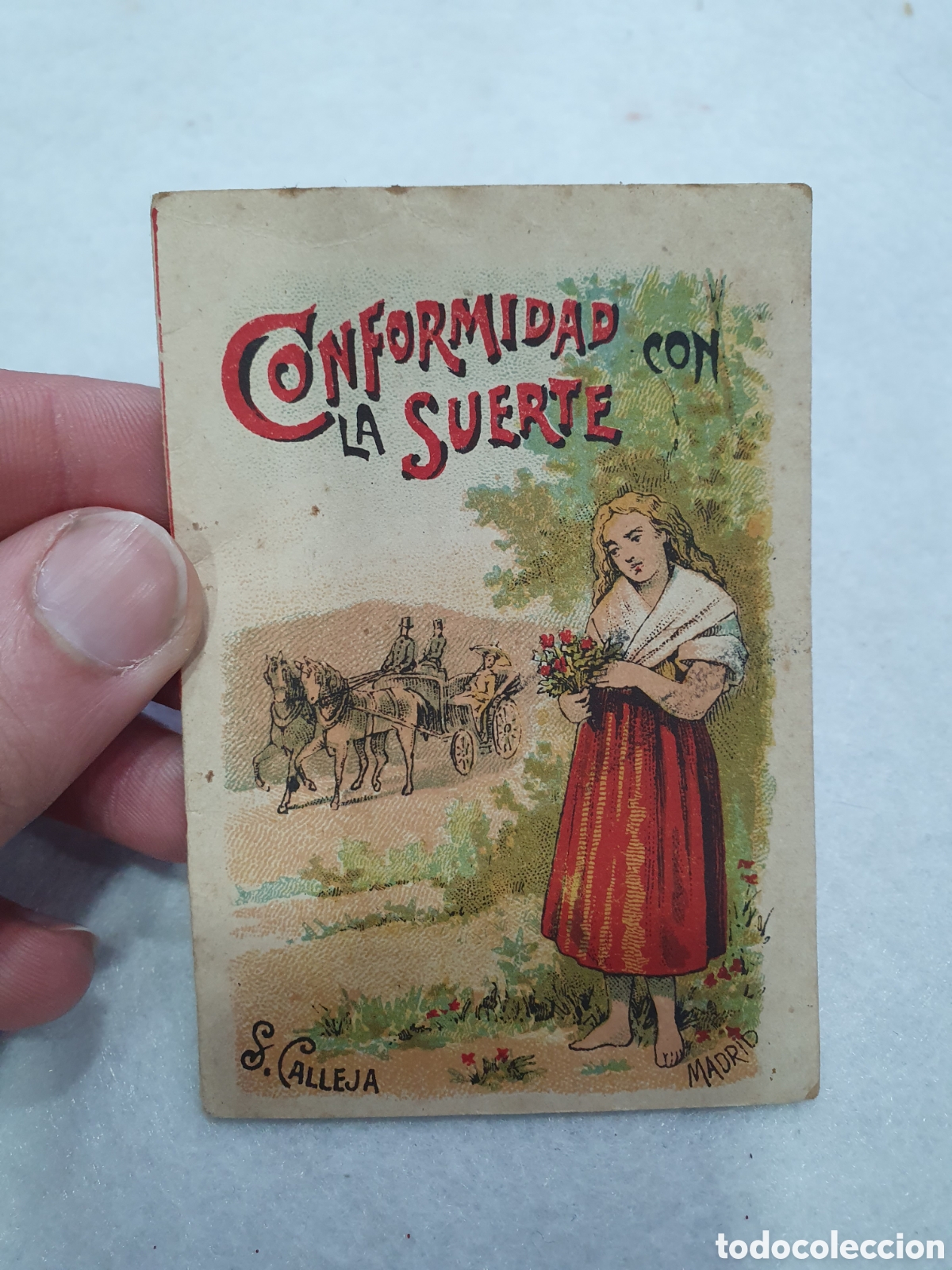 Libros antiguos: Conformidad con la suerte. Calleja. (L30) - Foto 1