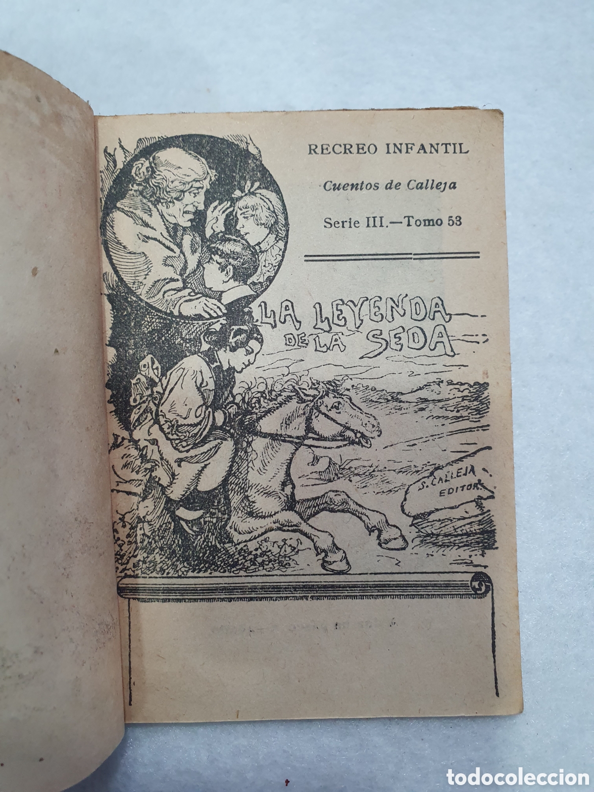 Libros antiguos: La leyenda de la seda. Calleja. (L30) - Foto 2