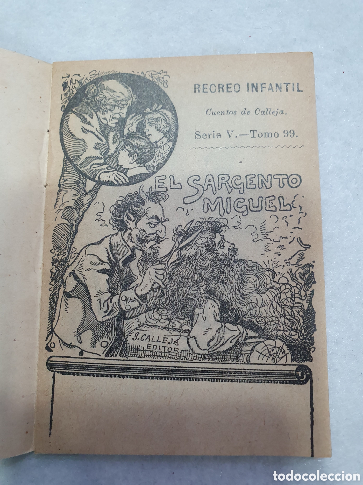 Libros antiguos: El sargento Miguel. Calleja. (L30) - Foto 2