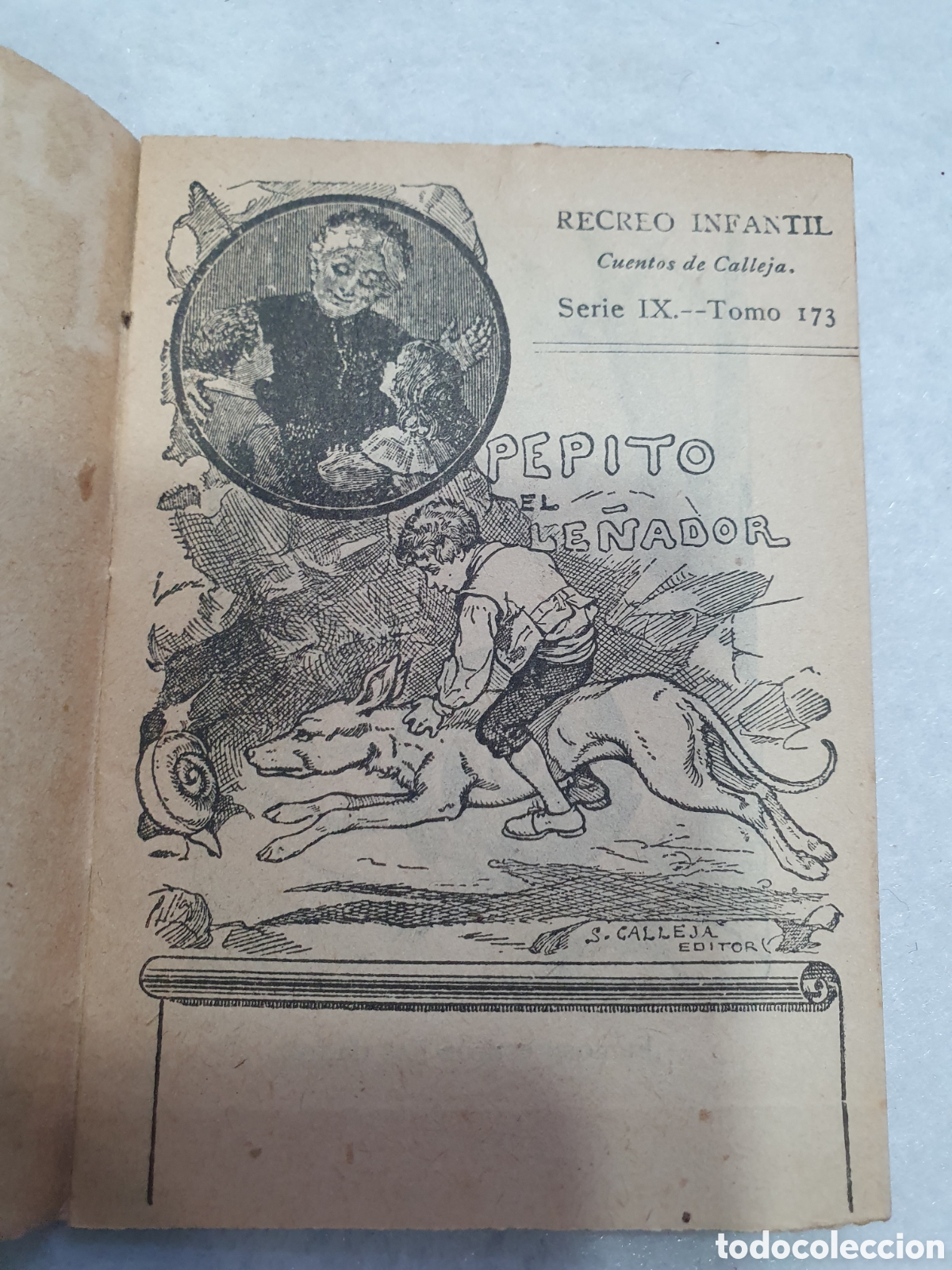 Libros antiguos: Pepito el le&ntilde;ador. Calleja. (L30) - Foto 2