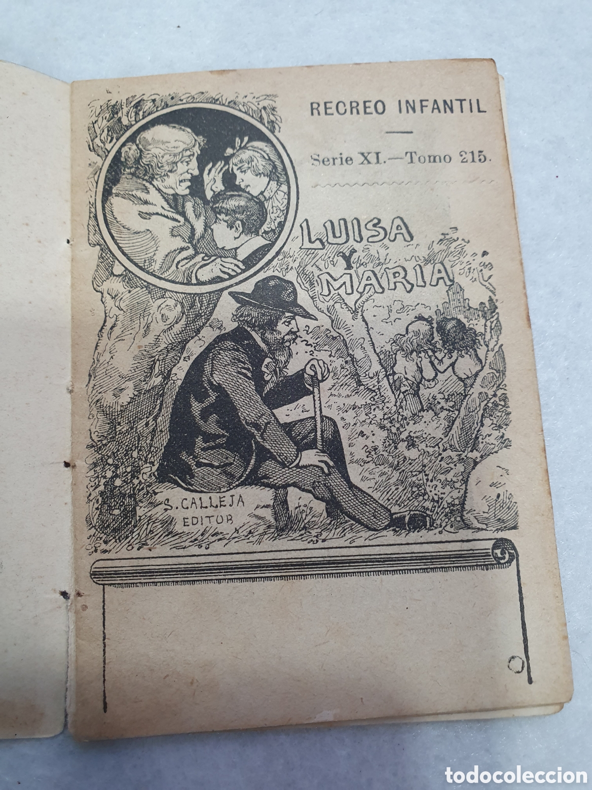 Libros antiguos: Luisa y Maria. Calleja. (L30) - Foto 2