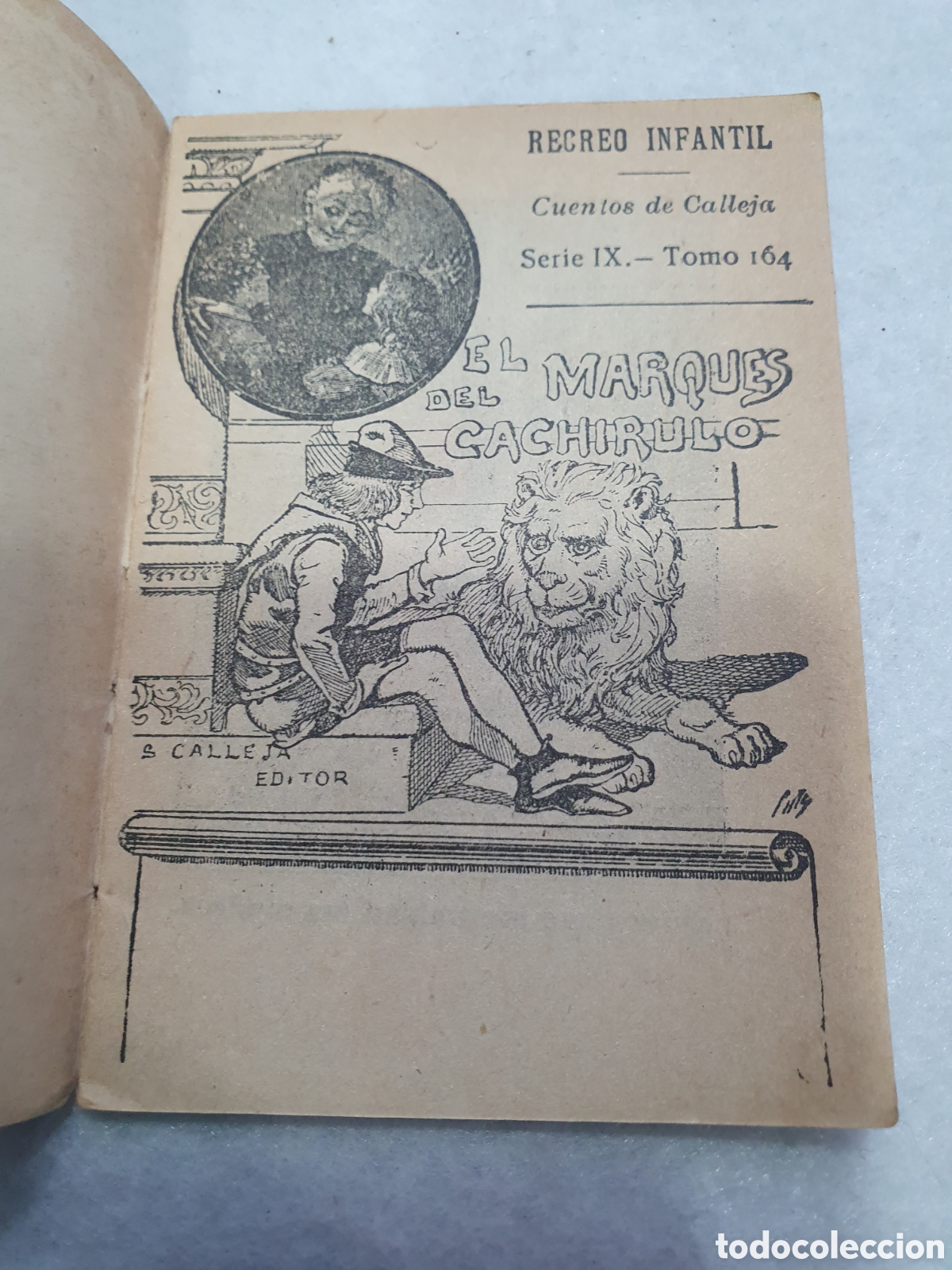 Libros antiguos: El marques del cachirulo. Calleja. (L30) - Foto 2