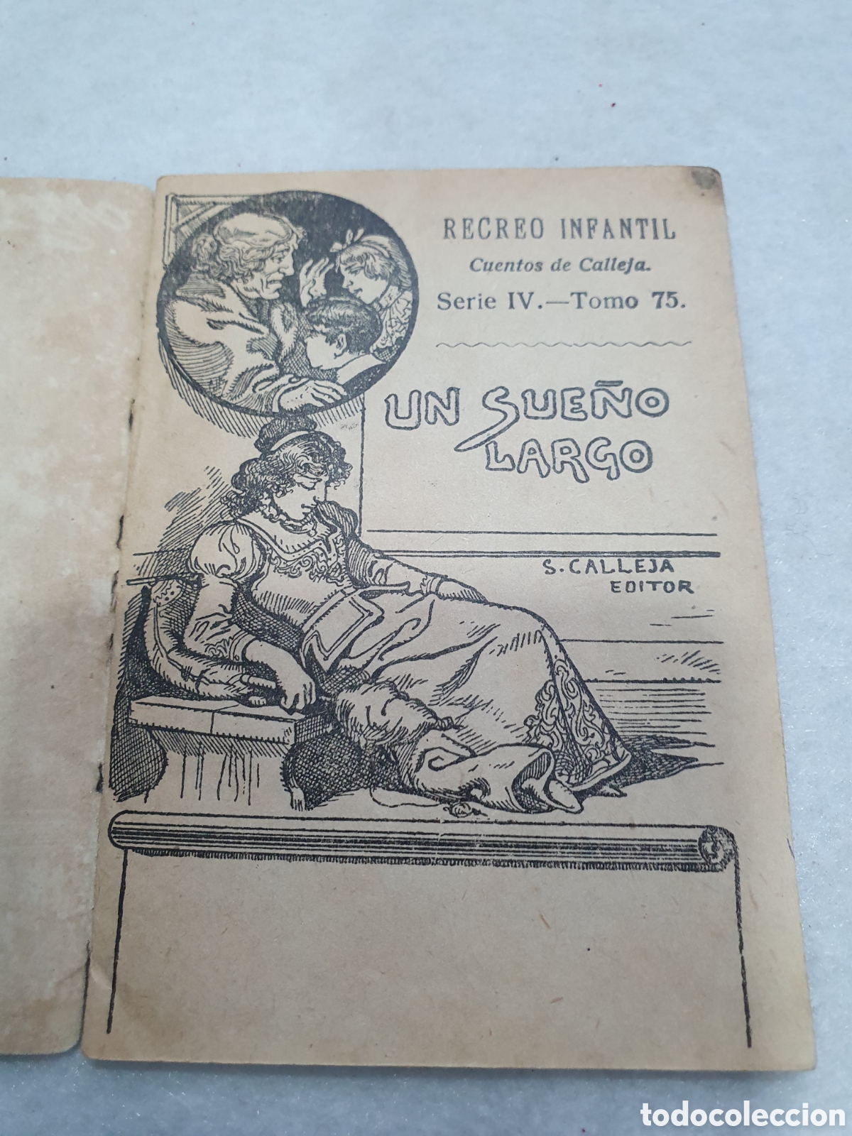 Libros antiguos: Un sue&ntilde;o largo. Calleja. (L30) - Foto 2