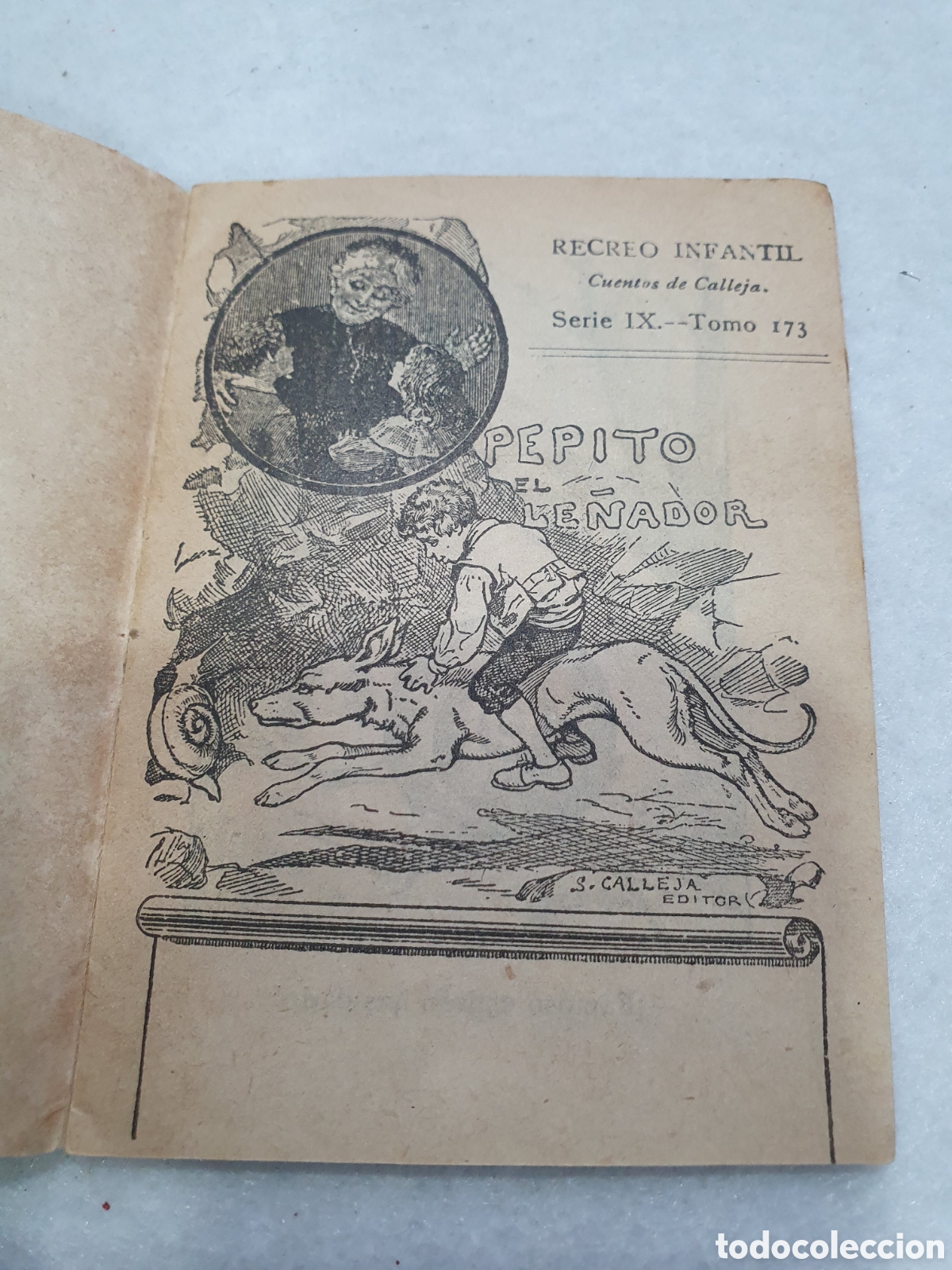 Libros antiguos: Pepito el le&ntilde;ador. Calleja. (L30) - Foto 2