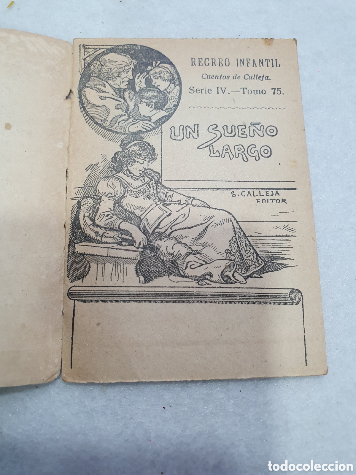 Libros antiguos: Un sue&ntilde;o largo. Calleja. (L30) - Foto 2