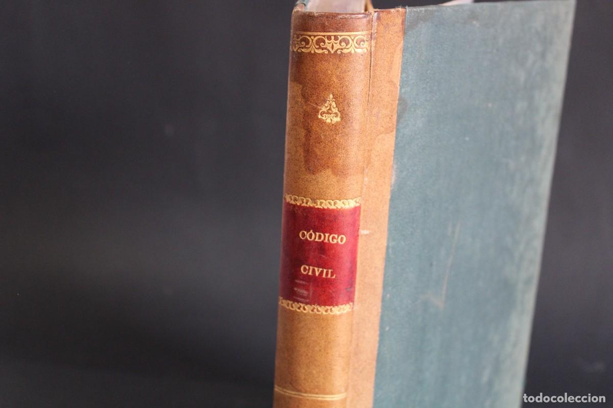Libros antiguos: 1880 / CODIGO CIVIL DE ESPA&Ntilde;A / JUAN VIDAL EDITOR - Foto 5