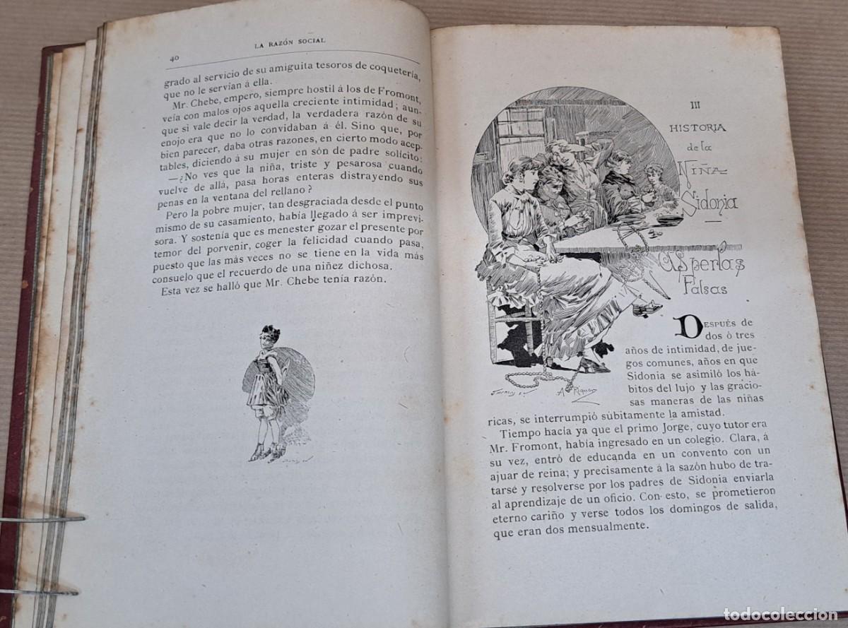 Libros antiguos: La Raz&oacute;n Social, Fromont y Risler, Alfonso Daudet, 1883 - Foto 4
