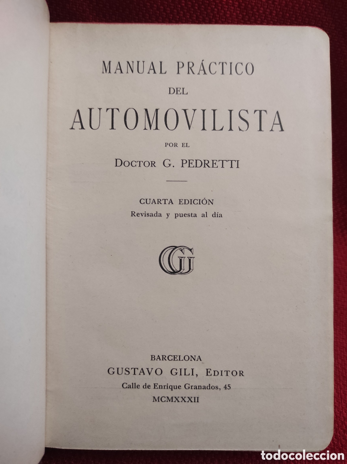 Libros antiguos: Libro Manual del Automovilista 1932 - Foto 2